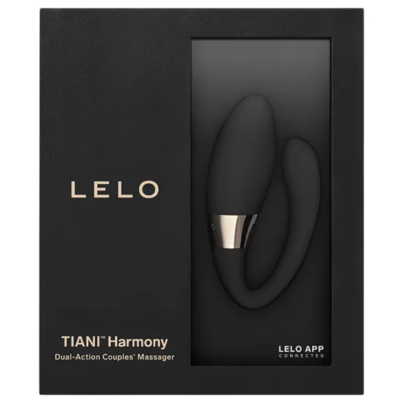 LELO Tiani Harmony - App-Controlled Couple’s Vibrator (Black)