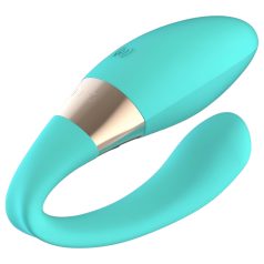   LELO Tiani Harmony - Rechargeable Smart Couples Vibrator (Turquoise)