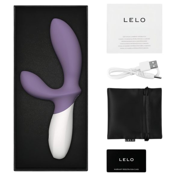 LELO Loki Wave 2 - Rechargeable, Waterproof Prostate Massager (Purple)