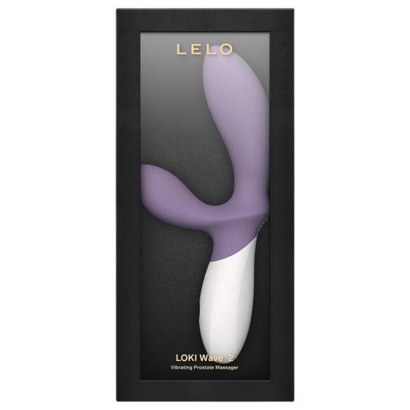 LELO Loki Wave 2 - Rechargeable, Waterproof Prostate Massager (Purple)