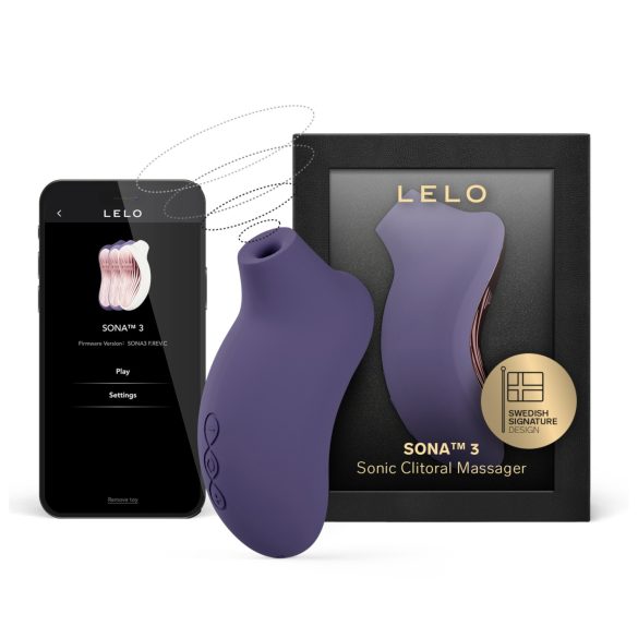 LELO Sona 3 - Sonic Wave Clitoral Stimulator (Purple)