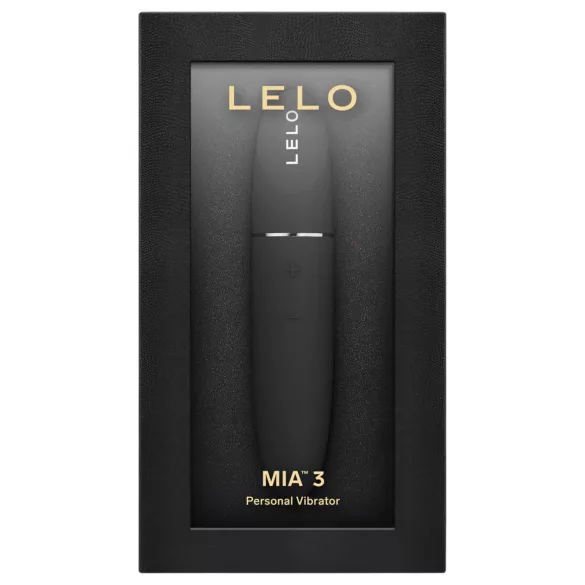 LELO Mia 3 - Travel Lipstick Vibrator (Black)