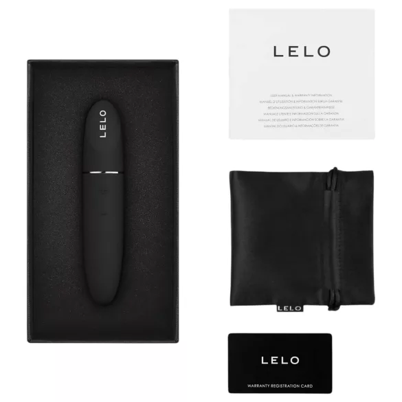 LELO Mia 3 - Travel Lipstick Vibrator (Black)
