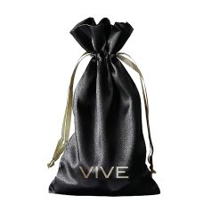 Vive - Black Satin Pleasure Toy Bag