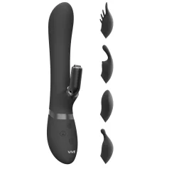 Vive Chou - 4-in-1 clitoral arm vibrator (black)