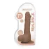 RealRock 7" Lifelike Dildo with Balls - Dark Natural