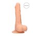 RealRock 8" Lifelike Dong - Natural with Testicles