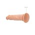 RealRock 10" Lifelike Dildo (25cm) - Natural
