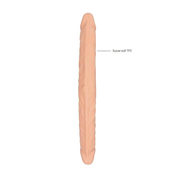 RealRock Double Dong 14" - Natural Dual Dildo (36cm)
