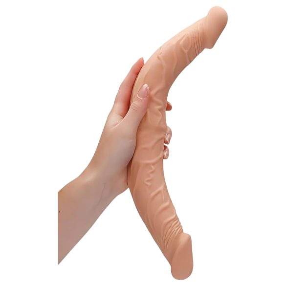 RealRock Double Dong 14" - Natural Dual Dildo (36cm)
