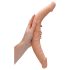 RealRock Double Dong 14" - Natural Dual Dildo (36cm)