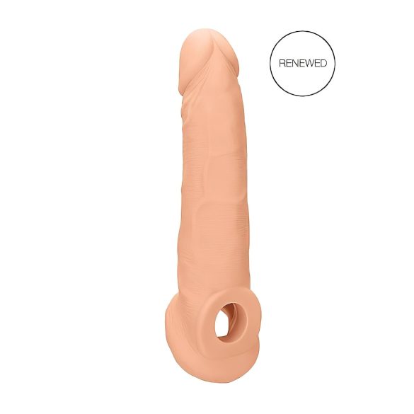 RealRock 9'' Penis Sleeve - Natural Finish