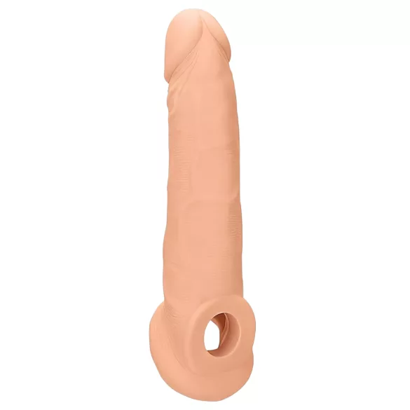 RealRock 9'' Penis Sleeve - Natural Finish