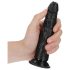 RealRock Slim Realistic Dildo - 6.1" (Black)