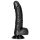RealRock - Suction Cup Realistic Dildo - 6" (Black)