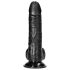 RealRock - Suction Cup Realistic Dildo - 6" (Black)