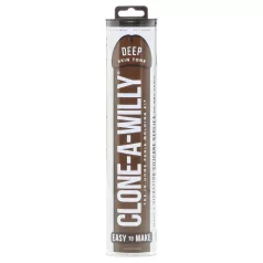 Clone-a-Willy - Vibrating Penis Replica Kit (Brown)