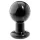 Doc Johnson The Classic - round anal plug (black) - L