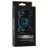 Doc Johnson Optimale - vibrating double penis ring (black)