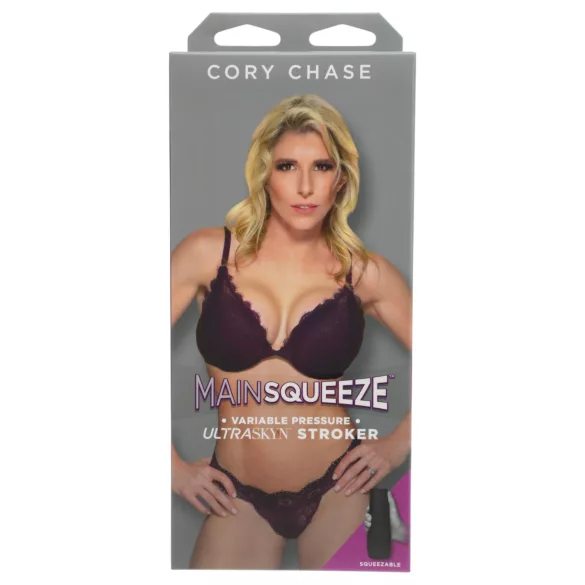 Doc Johnson Main Squeeze Cory Chase - lifelike vagina masturbator (flesh-coloured)