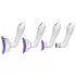 Doc Johnson Intimate - Vibrating Suction Pump Set (Purple)