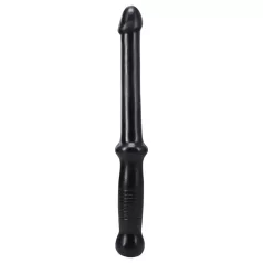 Doc Johnson Black Anal Push - Handle Grip Dildo