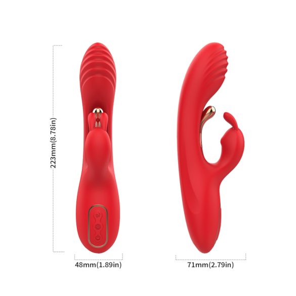 Bestoy - G-Spot & Clitoral Vibrator (Red)