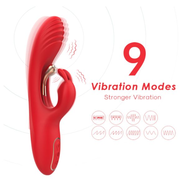Bestoy - G-Spot & Clitoral Vibrator (Red)