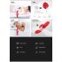 Bestoy - G-Spot & Clitoral Vibrator (Red)