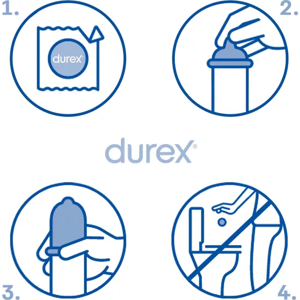 Durex Mutual Pleasure - delay condoms (3 pcs)