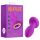 Oh My Gem – Vibrating Anal Plug with Gem (Purple)