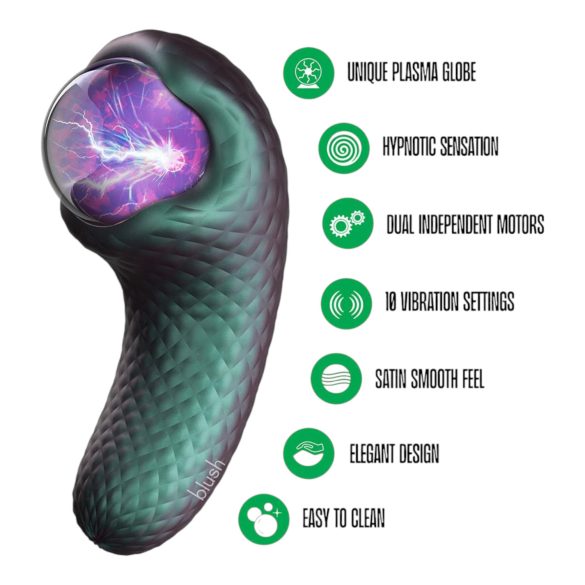 Temptasia Enchanted Serpent - Mythical Clit Vibrator (Green)