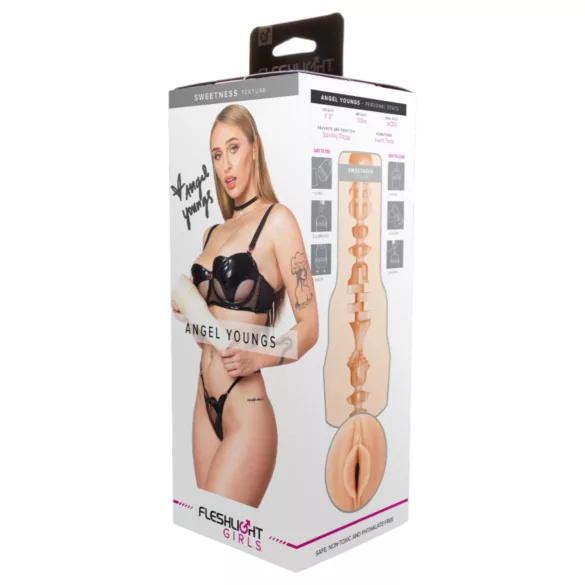 Fleshlight Angel Youngs - Realistic Vagina (Natural)