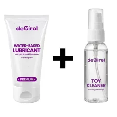 Desirel cleanser and lubricant (2 × 50 ml)