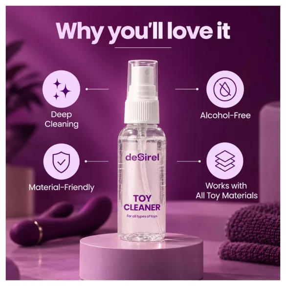 Desirel cleanser and lubricant (2 × 50 ml)