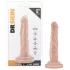 Dr. Skin 5 - lifelike dildo with suction cup (natural, 14.5 cm)
