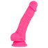 Blush Neo – 19cm Suction Cup Dildo (Pink)