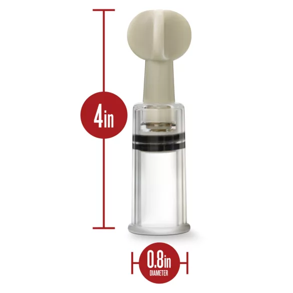 Blush Temptasia - clitoral and nipple suction set (clear)