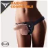 blush Dr. Skin Glide self-lubricating realistic dildo with balls - 21.5 cm