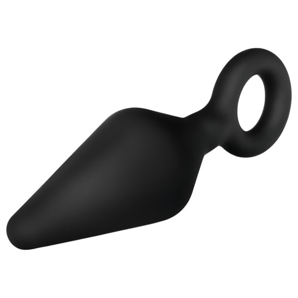 Anal Adventures Platinum S - Anal Plug (Black) - Small
