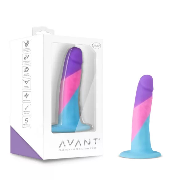 Avant Vision of Love - Colorful Suction Cup Dildo