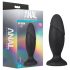Anal Adventures Platinum Rocket - Large Anal Plug (Black)