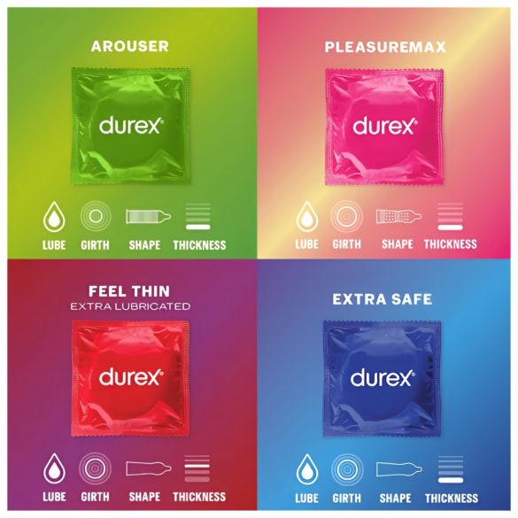 Durex Surprise Me - Condom Variety Pack (40 Count)