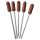 Diverty - Pencil with Novelty Pen Cap (Brown) - Set of 5