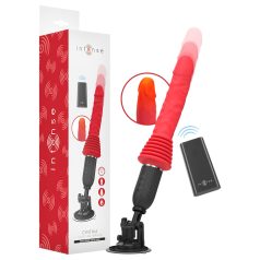 Intense Cynthia - Suction Base Thrusting Vibrator (Red)