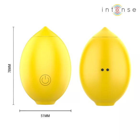 Intense Moni - air pulse clitoral stimulator (yellow)