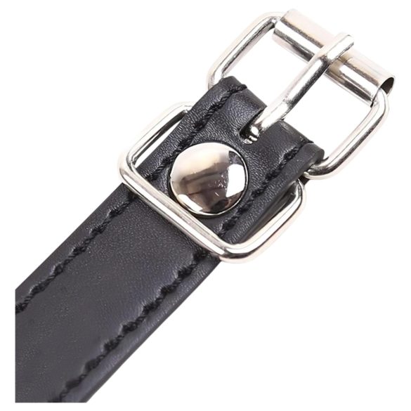 Latetobed - Lip-Shaped Silicone Gag (Black)