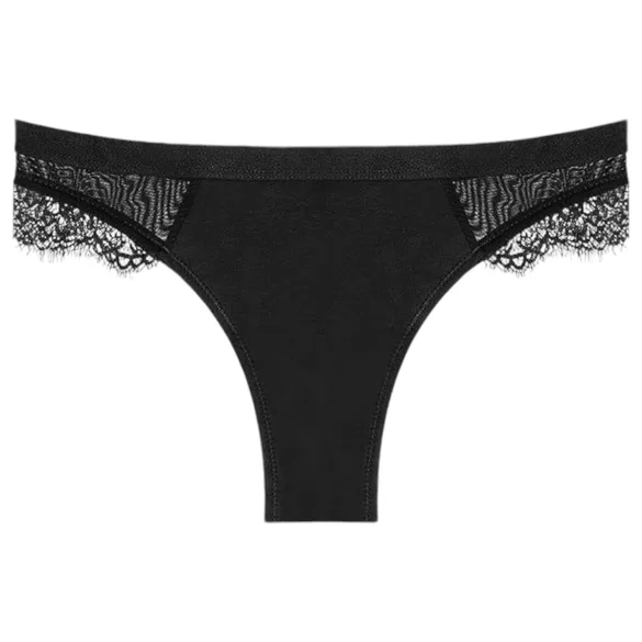 Adalet Flora Normal - Menstrual Panty (Black) - L