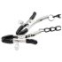 INTOYOU - Mouth Gag with Nipple Clamps (Black)