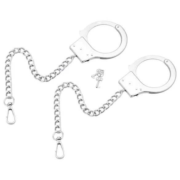 LateToBed BDSM - Separate Handcuffs (Silver)